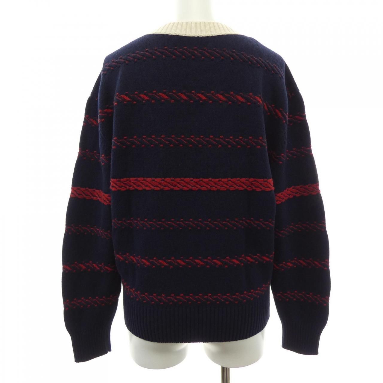 Chanel Knit Sweater Navy — view 2
