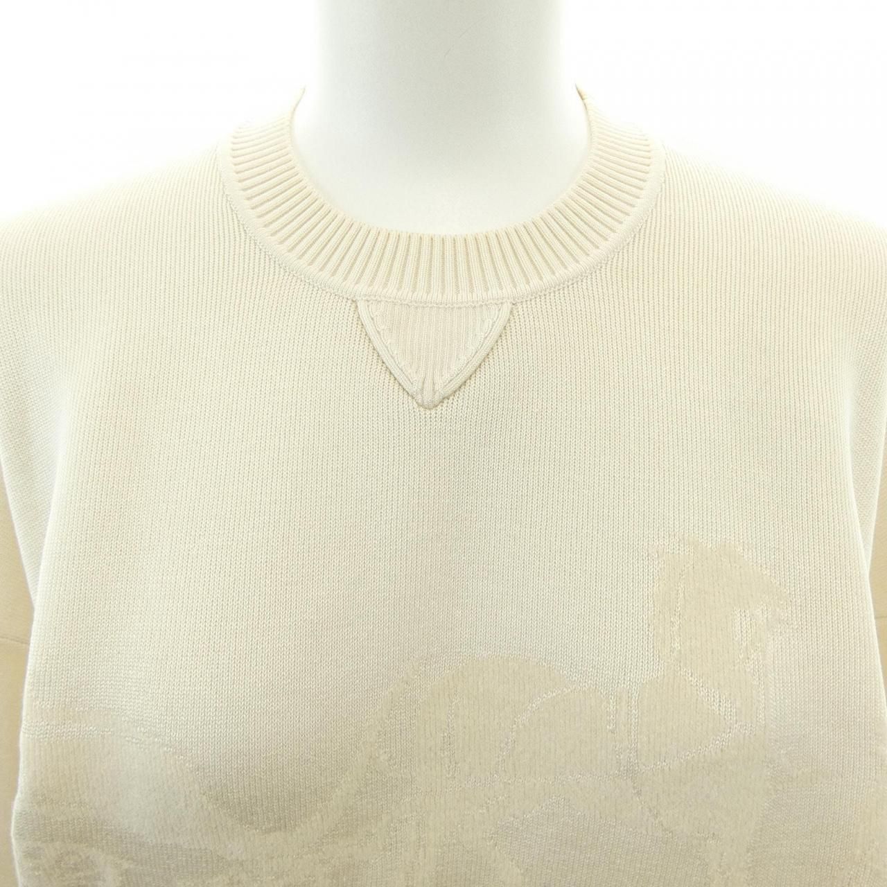 Hermes Carre Knit Sweater — view 5