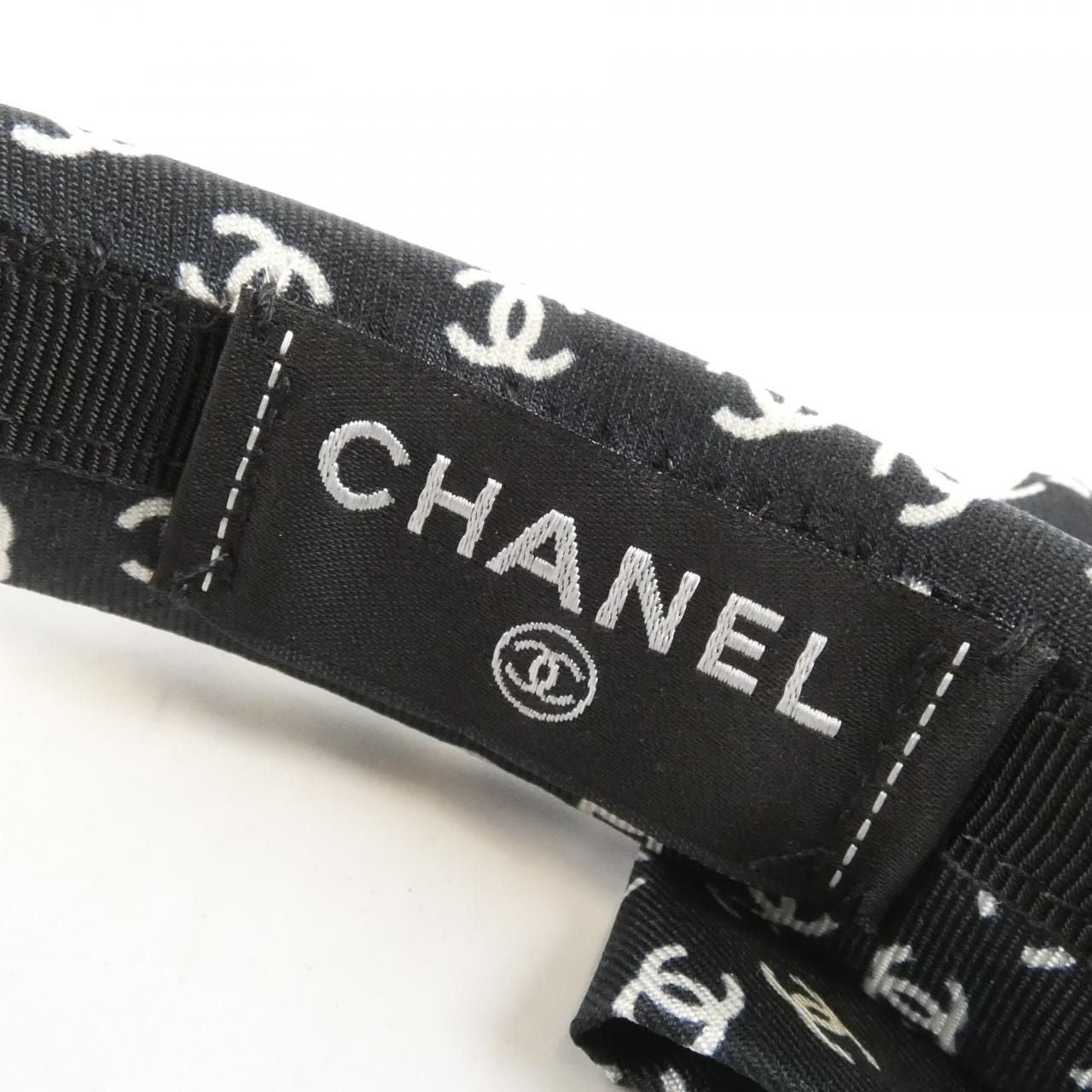 Chanel Headband Hair Accessories Black — view 5