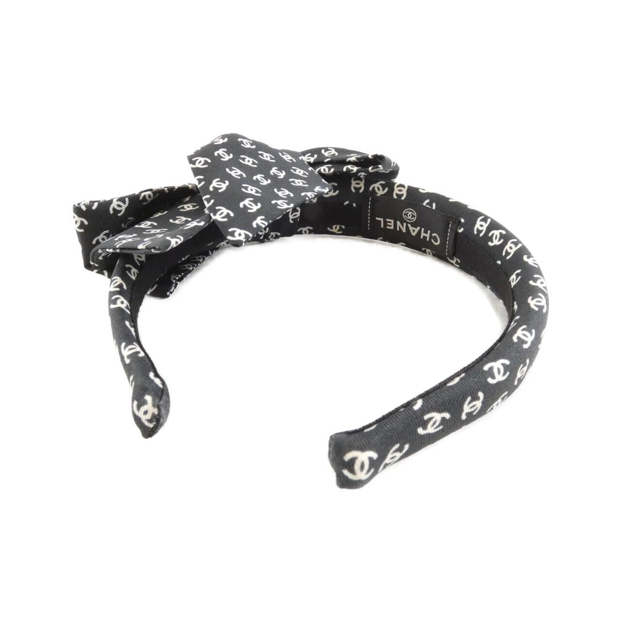 Chanel Headband Hair Accessories Black — view 2