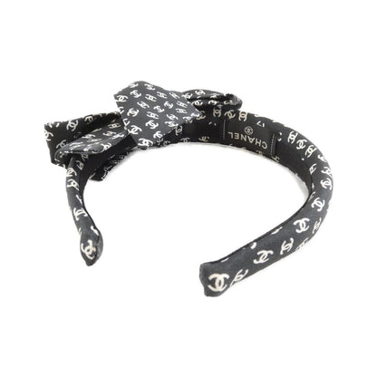 Chanel Headband Hair Accessories Black — view 2