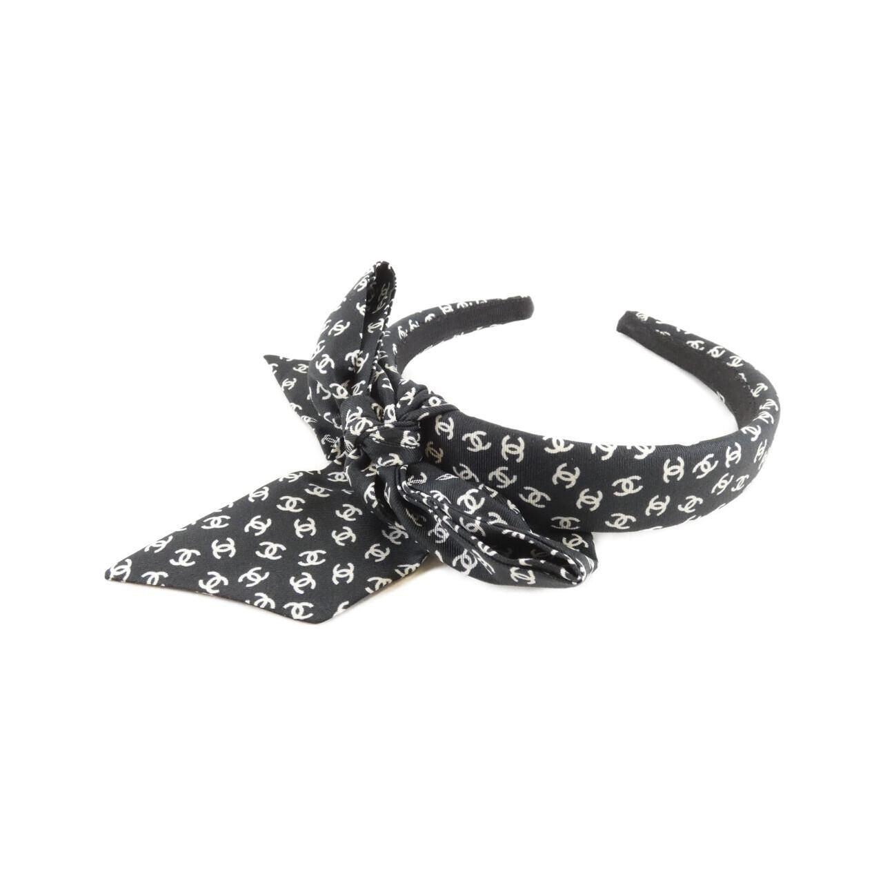 Chanel Headband Hair Accessories Black