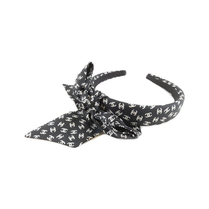 Chanel Headband Hair Accessories Black