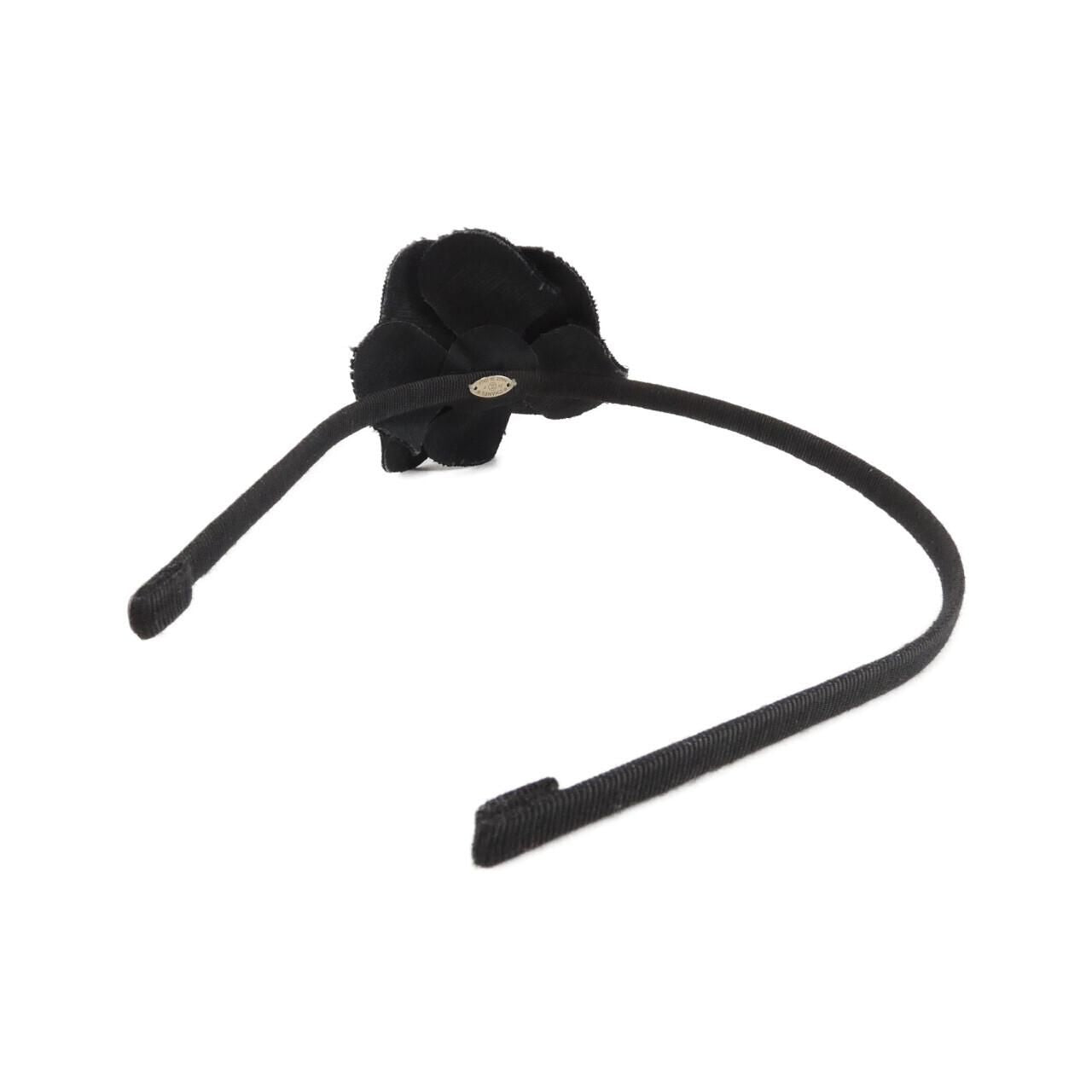 Chanel Headband Hair Accessories Black — view 2