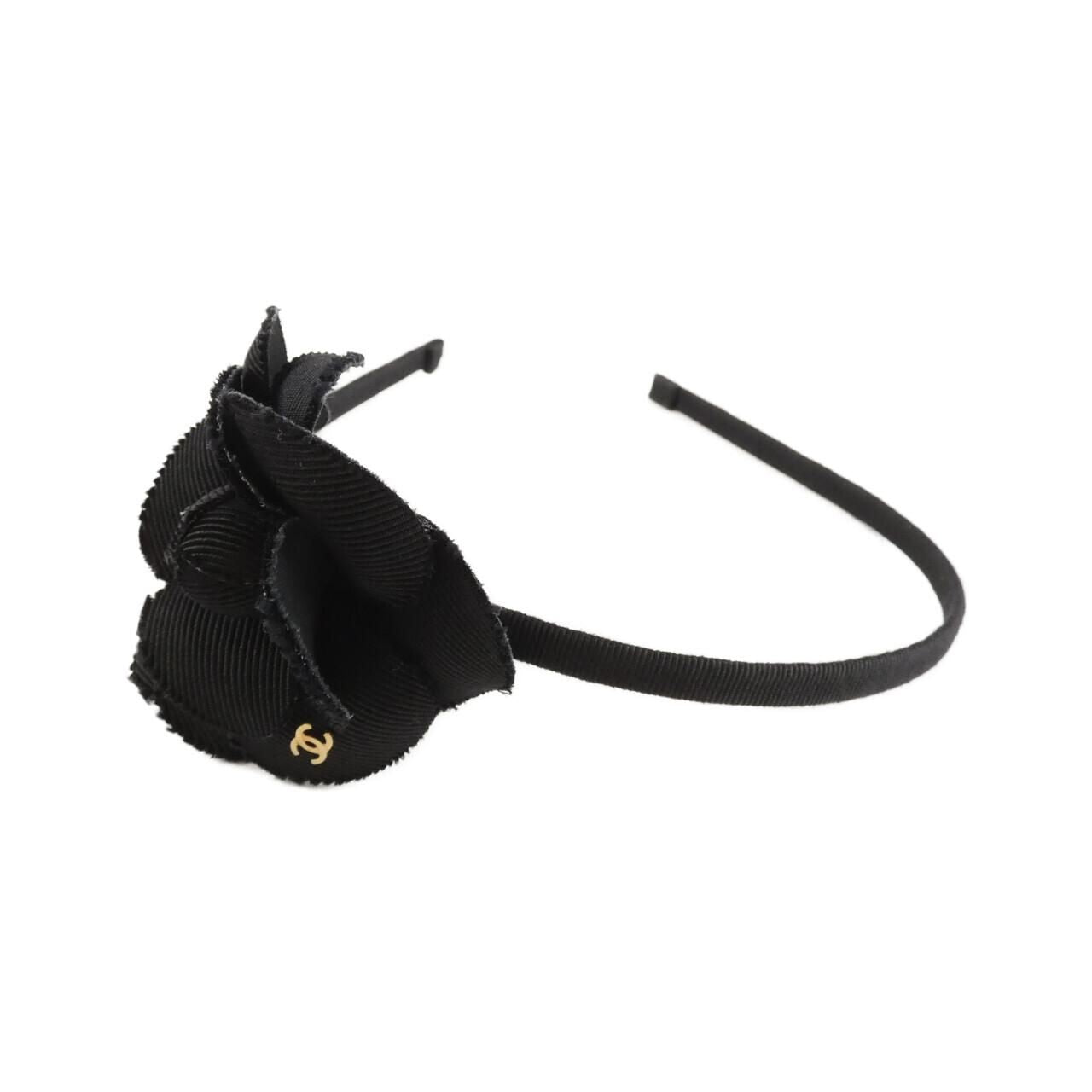 Chanel Headband Hair Accessories Black
