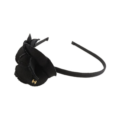 Chanel Headband Hair Accessories Black