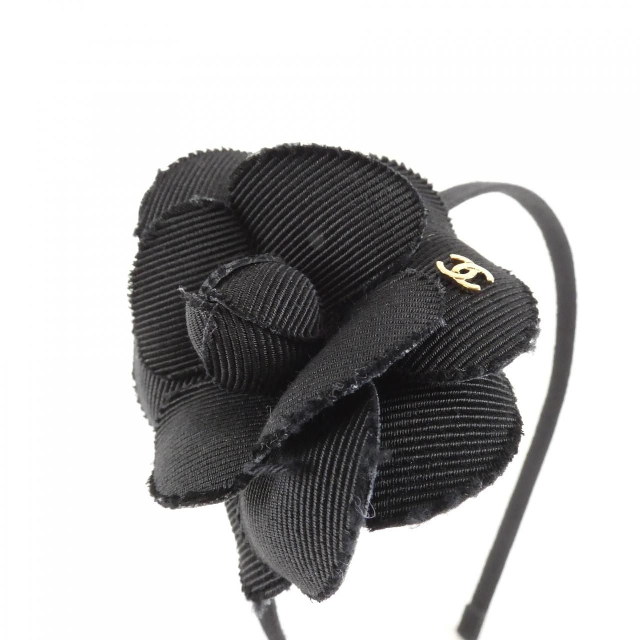 Chanel Headband Hair Accessories Black — view 3