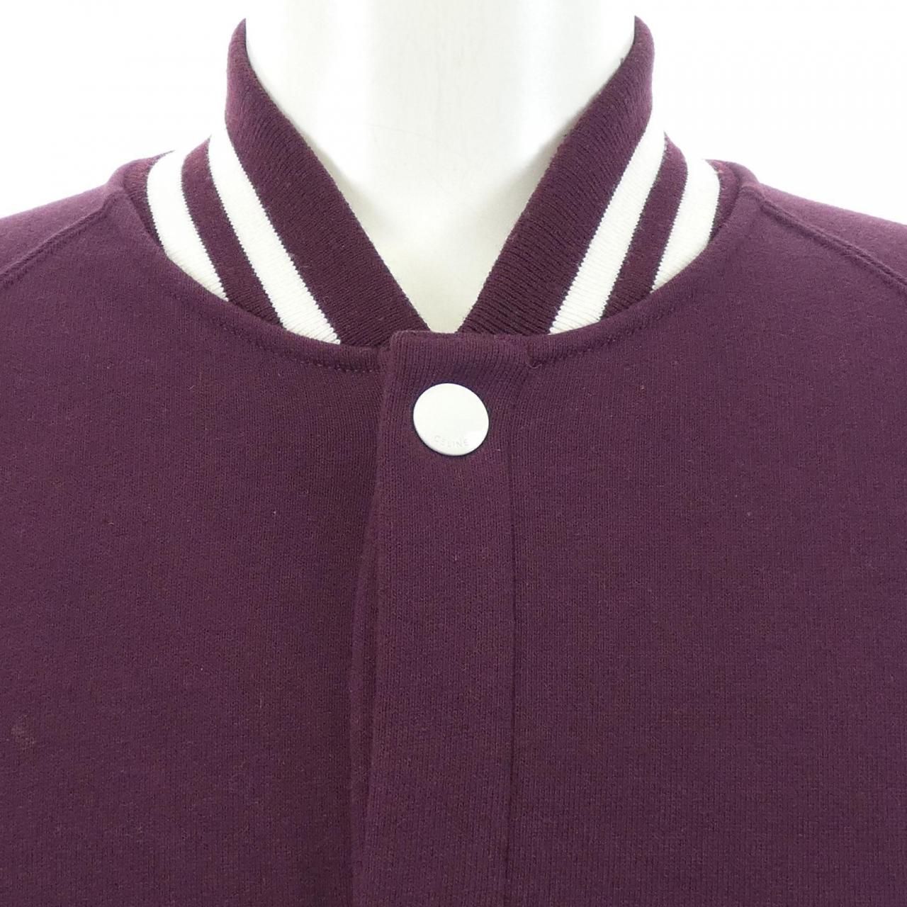 Celine Teddy Jacket Red — view 5