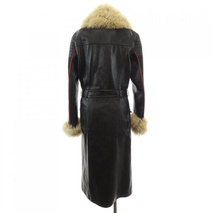 Louis Vuitton Leather Coat — view 2
