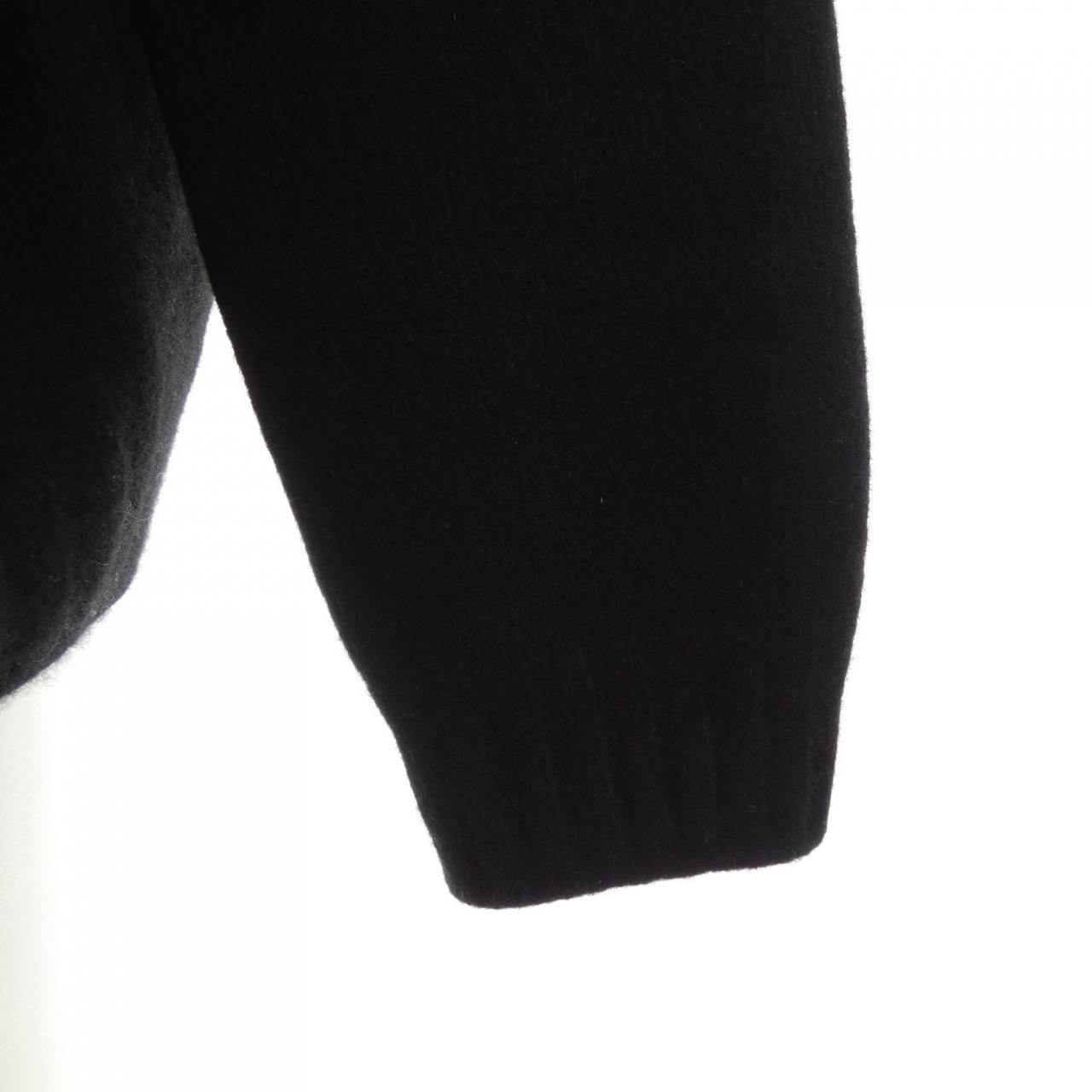 Celine Knit Sweater Black — view 6