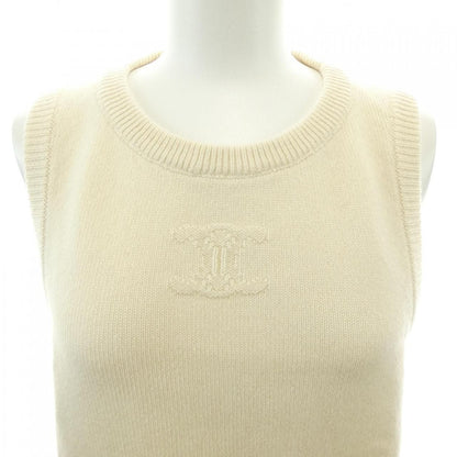 Celine Sleeveless Top Triomphe Jacquard Vest — view 5