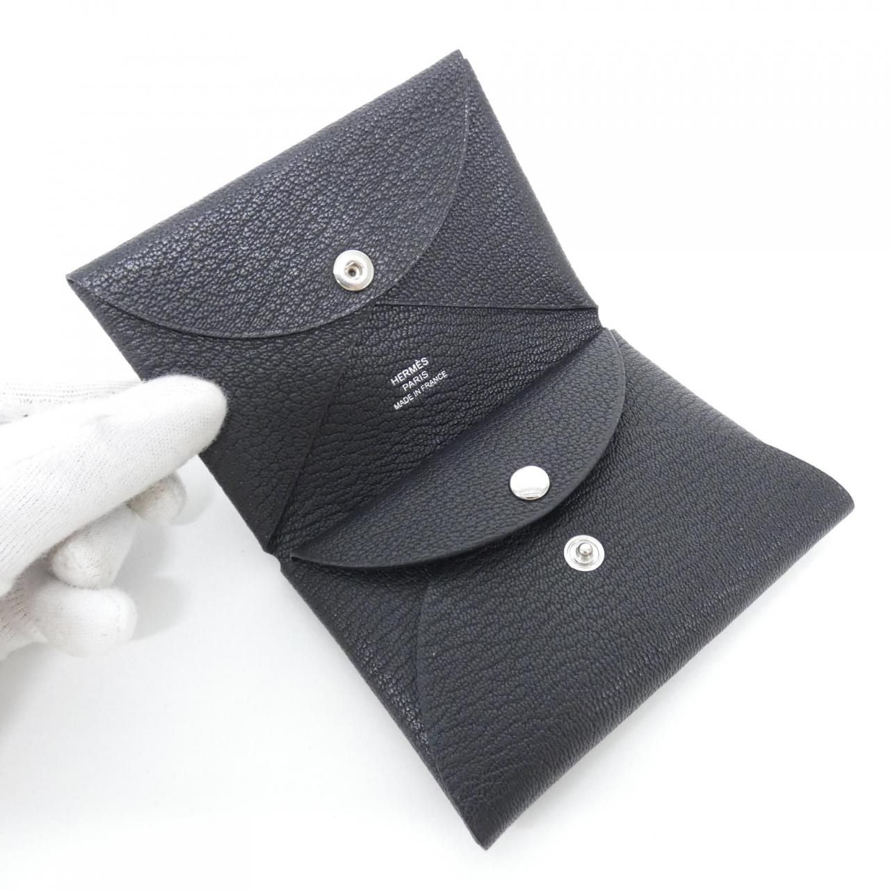 Hermes Calvi Duo Coin Case — view 4