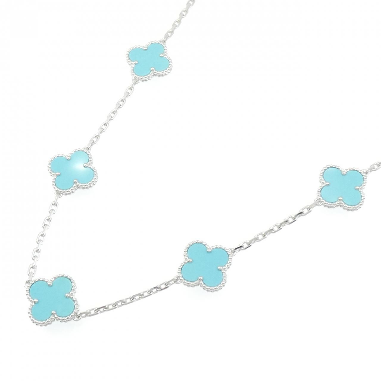Van Cleef & Arpels Vintage Alhambra 10 Motifs Necklace — view 2