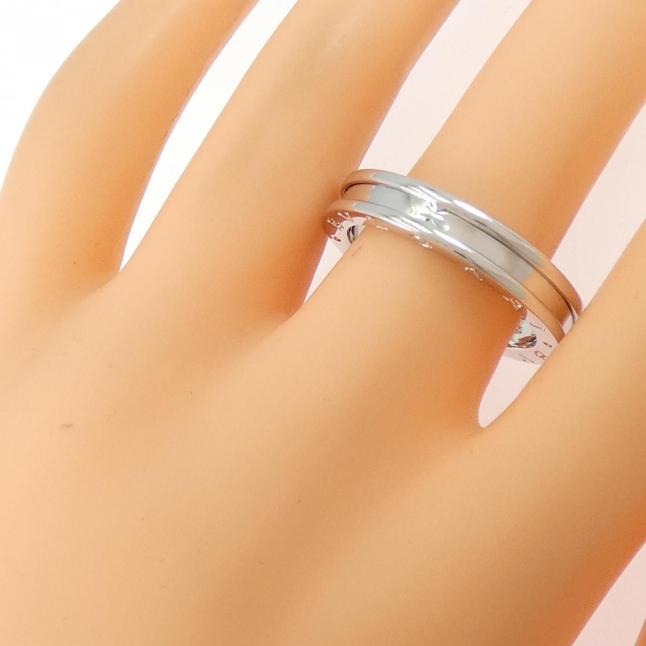 Bvlgari Band Ring White Gold — view 3