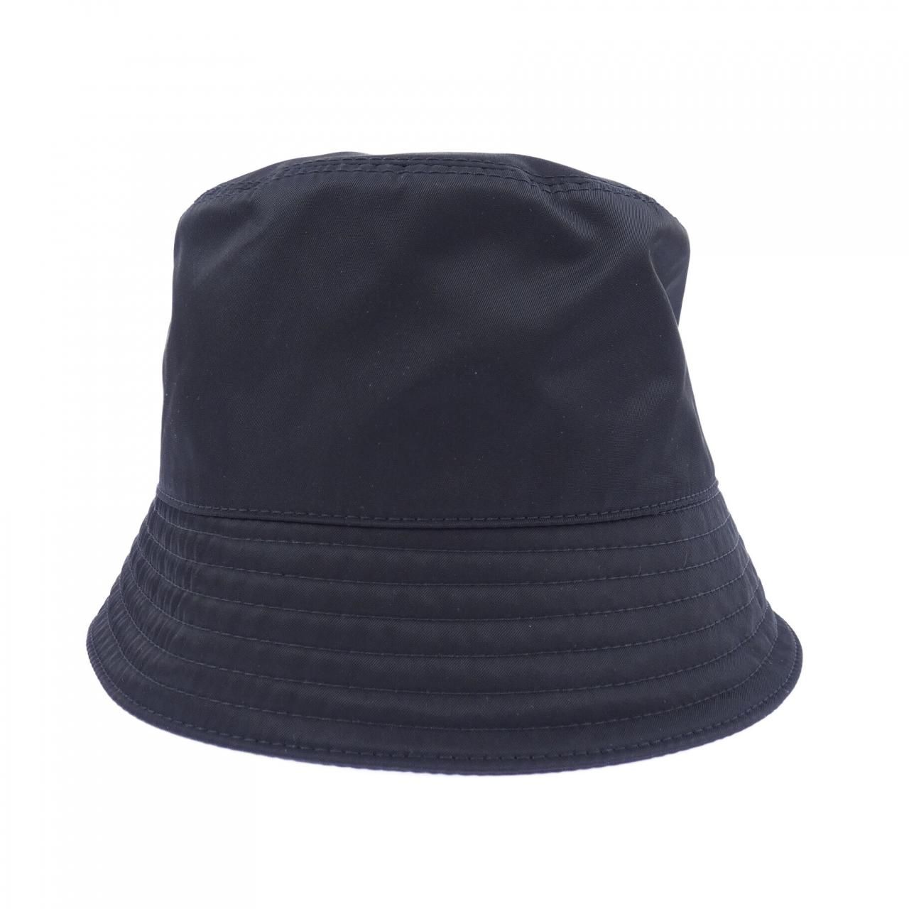 Prada Triangle Logo Bucket Hat