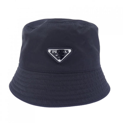 Prada Triangle Logo Bucket Hat — view 2