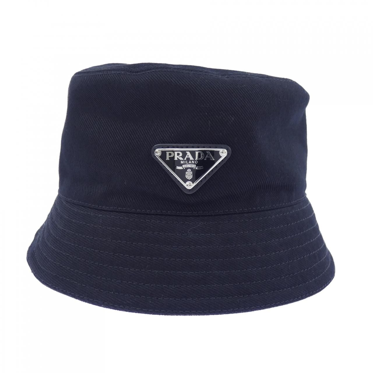 Prada Triangle Logo Hat — view 2