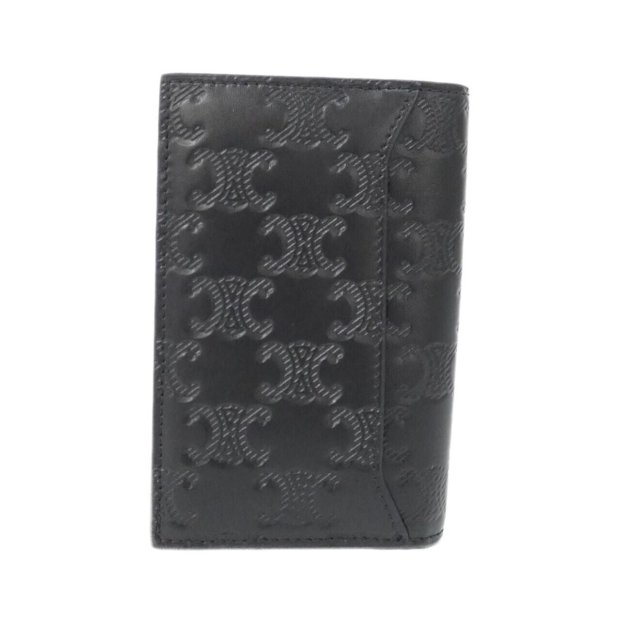 Celine Card Case Card Holders Black — view 2
