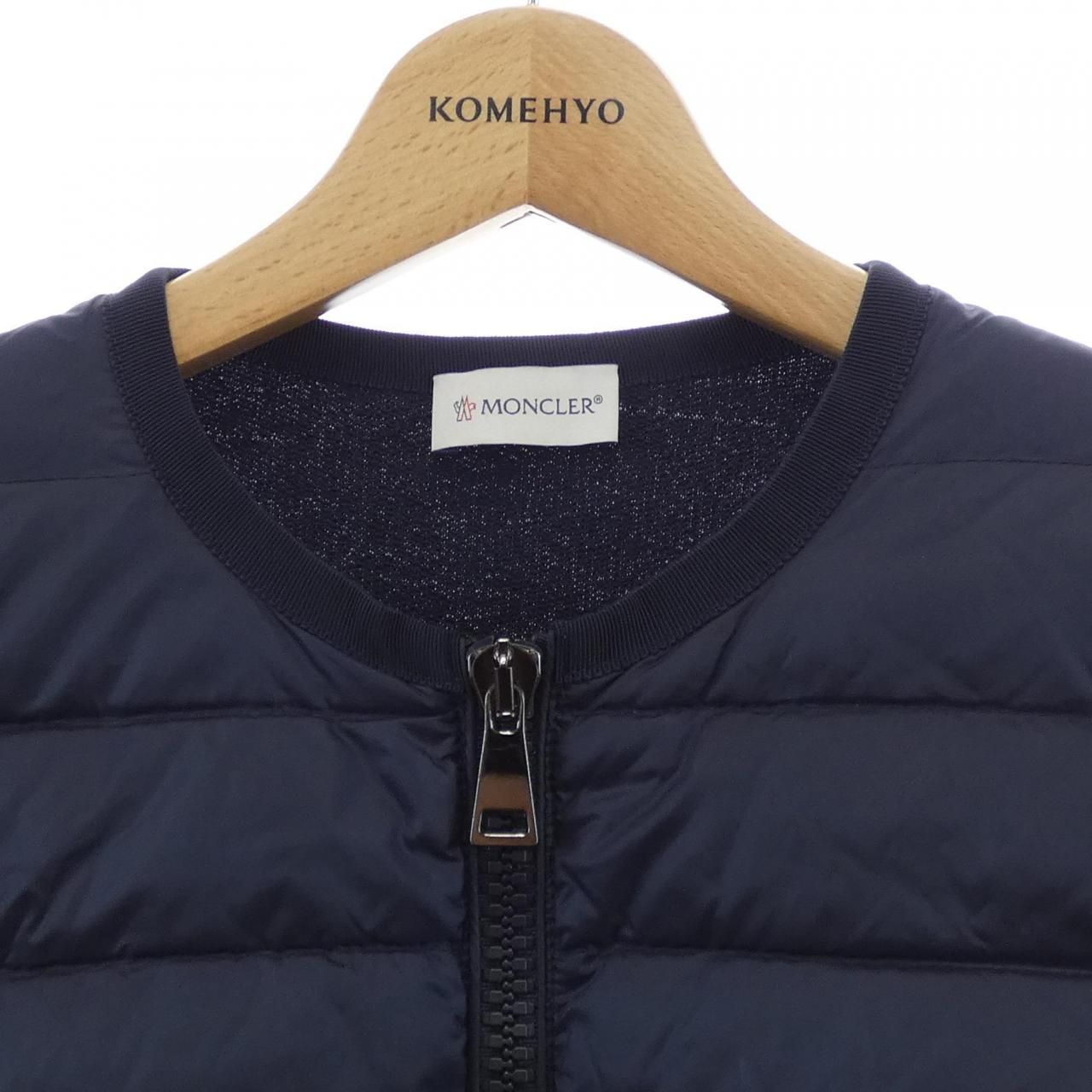 Moncler Down Jacket Navy — view 6