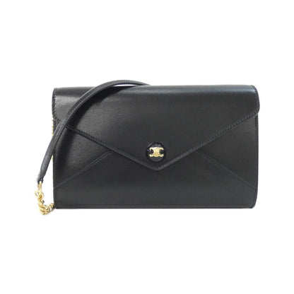 Celine Chain Shoulder Bag Black