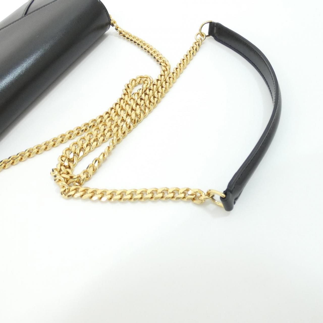 Celine Chain Shoulder Bag Black — view 5