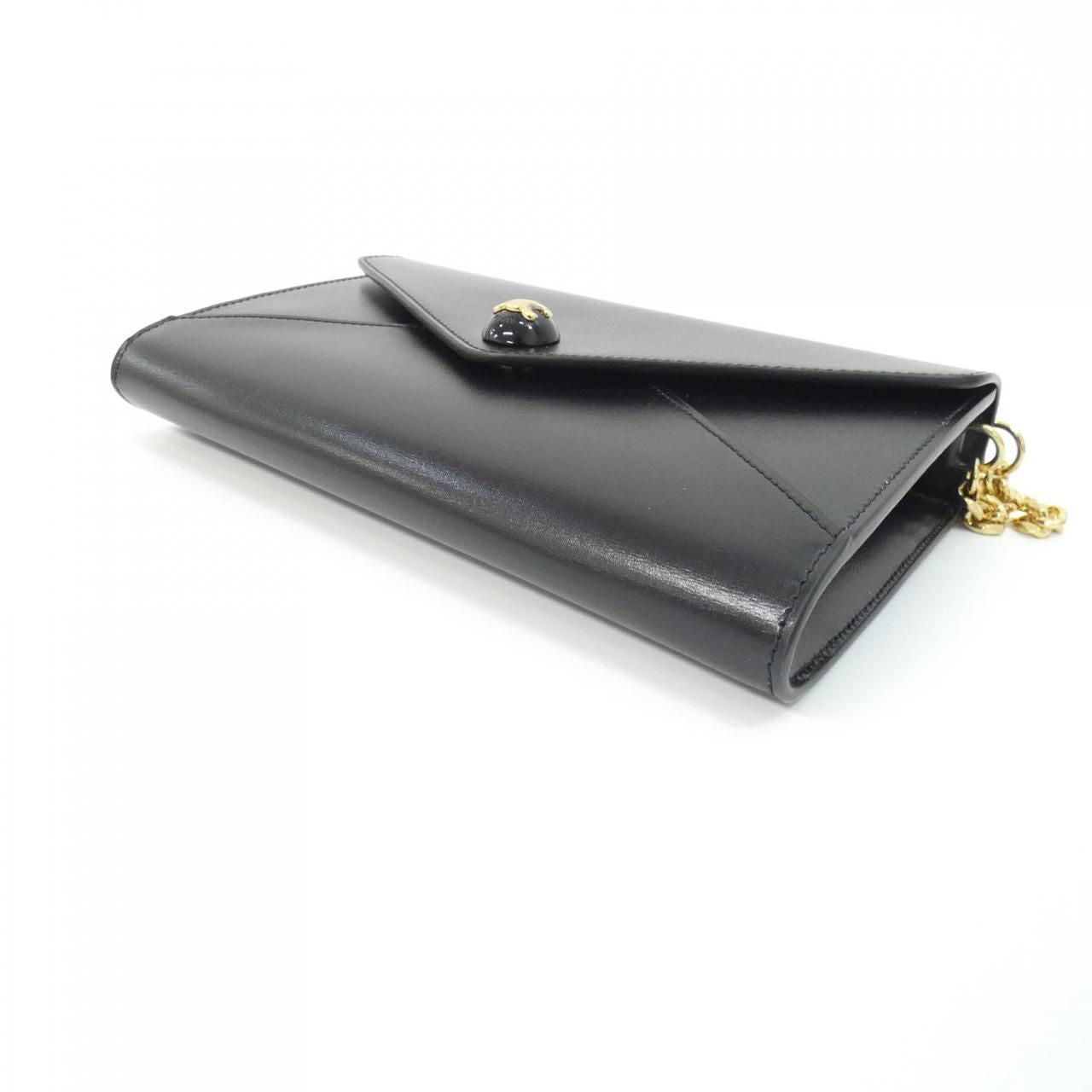 Celine Chain Shoulder Bag Black — view 3
