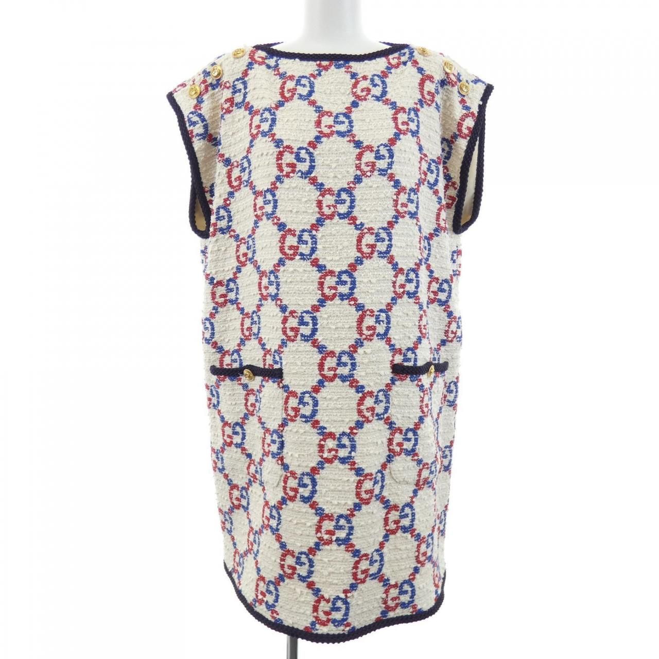 Gucci Zabil Dress Beige