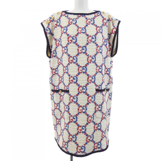 Gucci Zabil Dress Beige