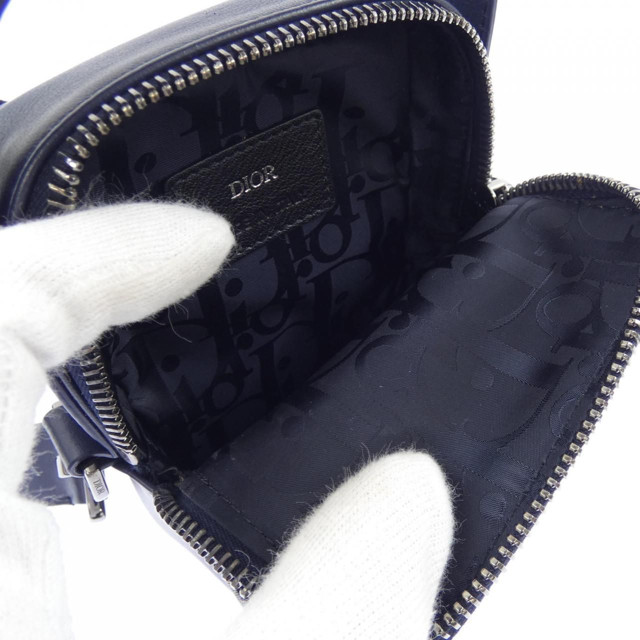 Dior Bag Handbag Navy — view 7