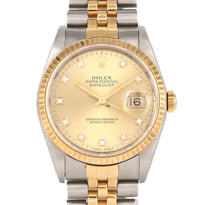 Rolex Datejust Automatic Winding Number Watch