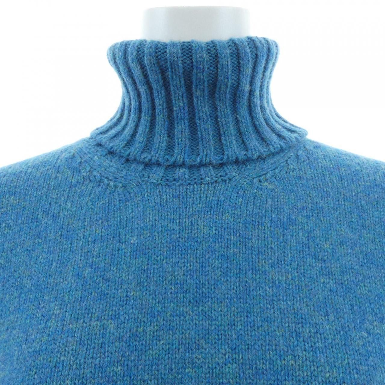 Chanel Knit Sweater Blue — view 5