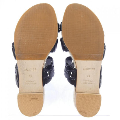 Hermes Gwen Espadrilles Chaine D'ancre Sandals — view 4