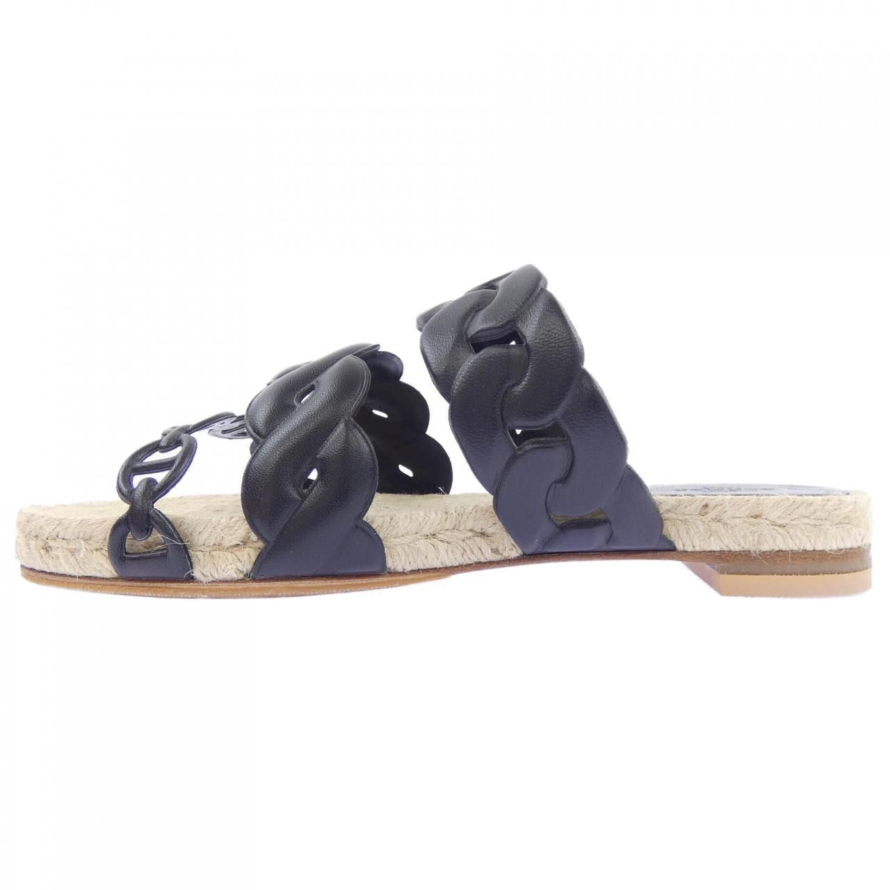 Hermes Gwen Espadrilles Chaine D'ancre Sandals — view 2