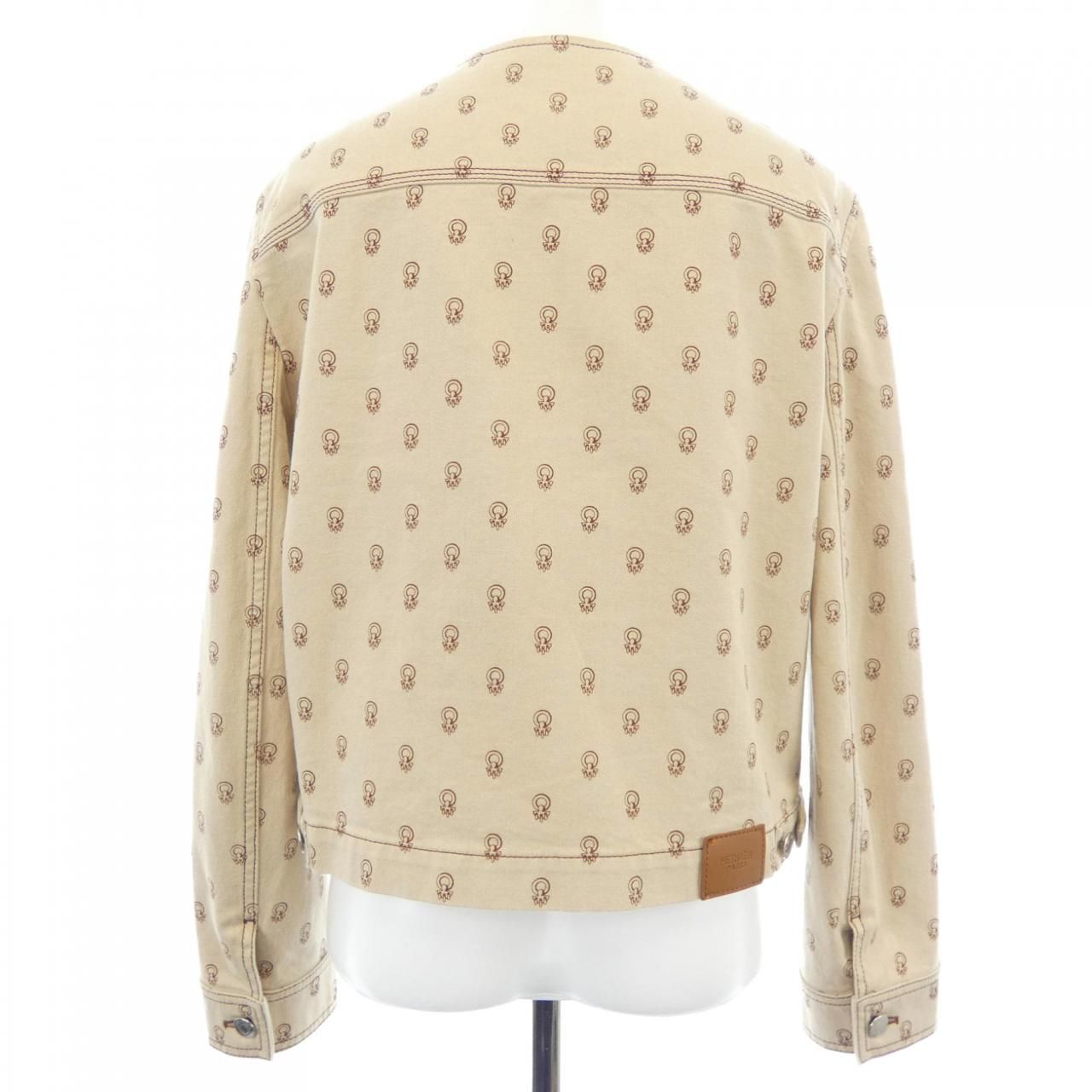 Hermes Series Button Collarless Jacket — view 2