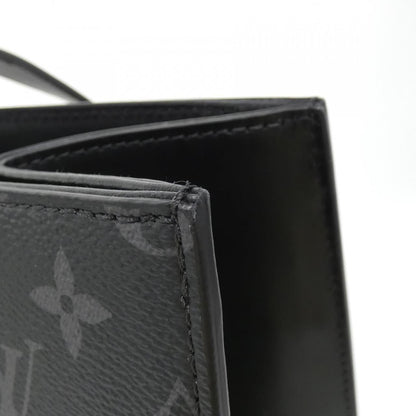 Louis Vuitton Monogram Eclipse Sac Plat Bag — view 3