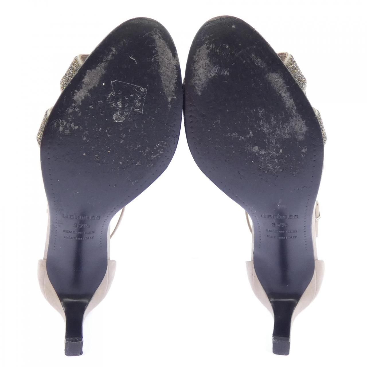 Hermes Sandals Beige — view 4