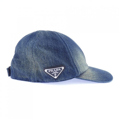 Prada Triangle Logo Cap Hat — view 6
