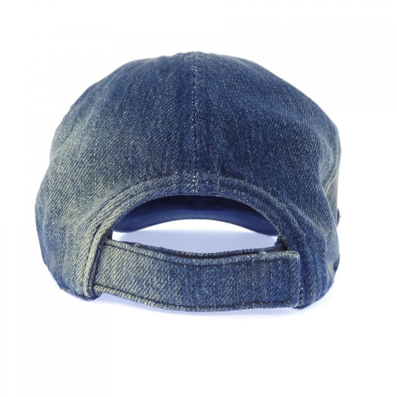 Prada Triangle Logo Cap Hat — view 4