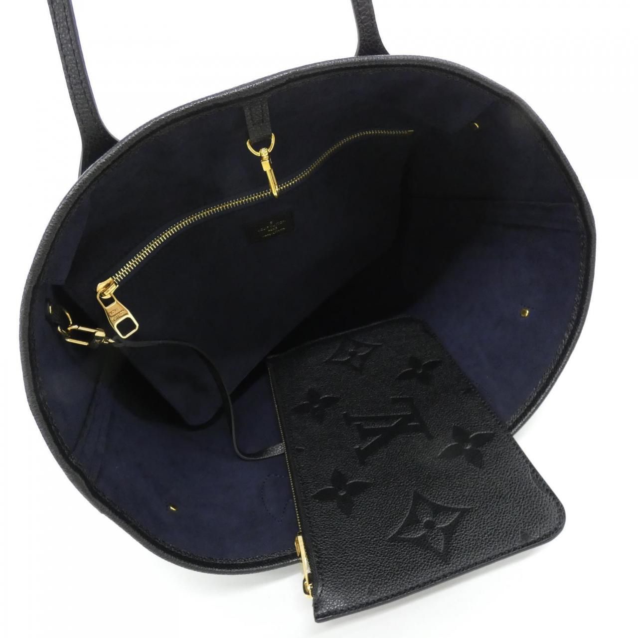 Louis Vuitton Monogram Empreinte Neverfull MM Bag — view 5
