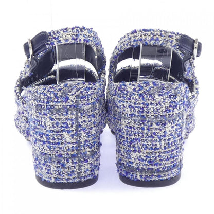 Chanel Sandals Blue — view 5