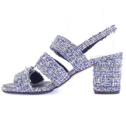 Chanel Sandals Blue — view 2