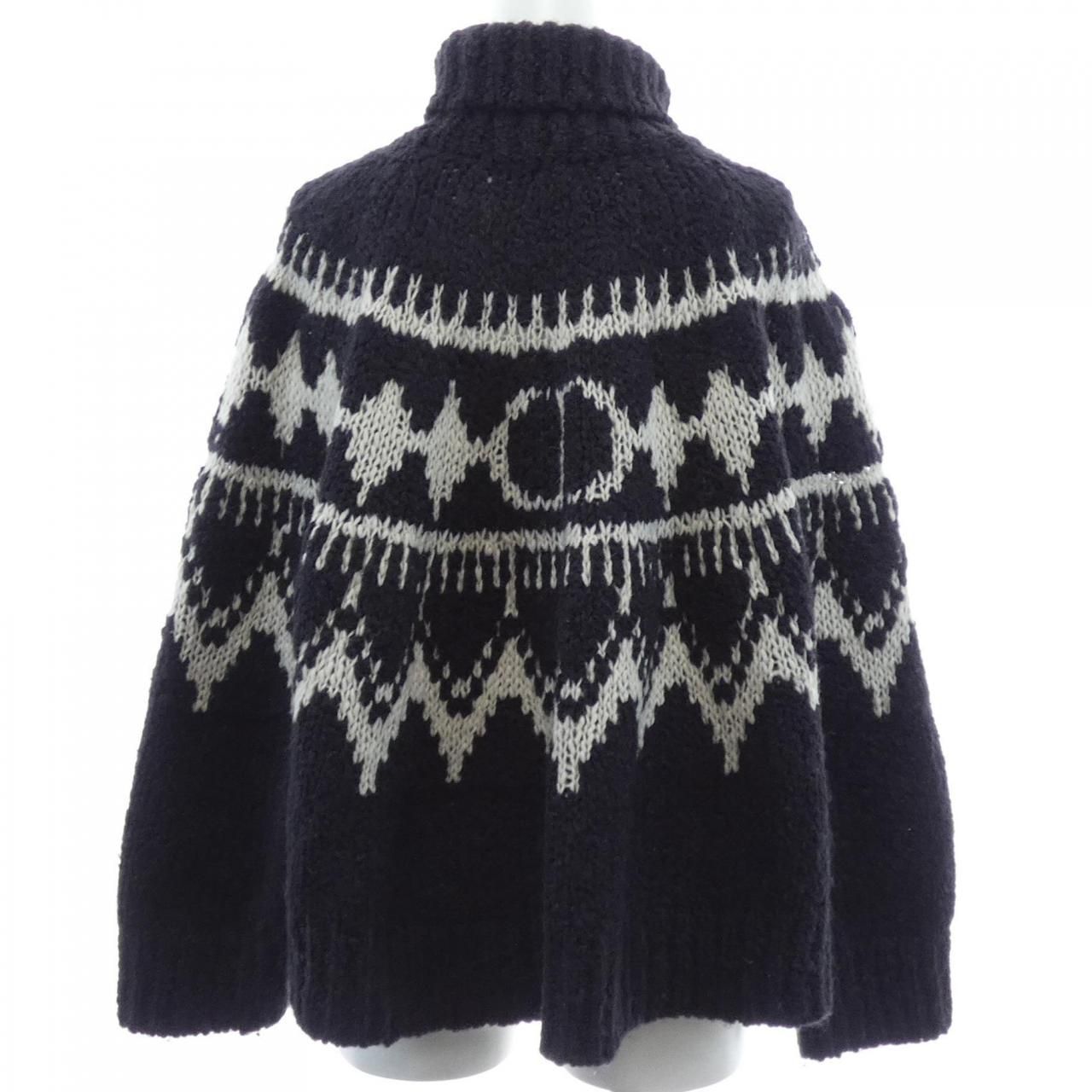 Dior Knit Sweater Black — view 2