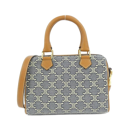 Celine Boston Bag Travel Bags Navy