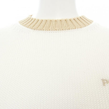 Prada Cotton Crew Neck Sweater Knit — view 5
