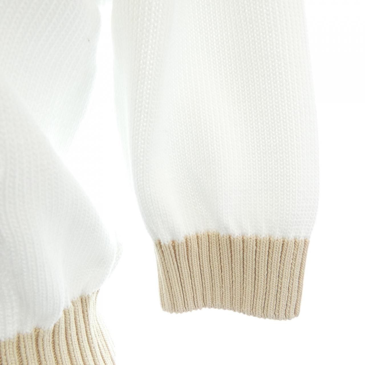 Prada Cotton Crew Neck Sweater Knit — view 6
