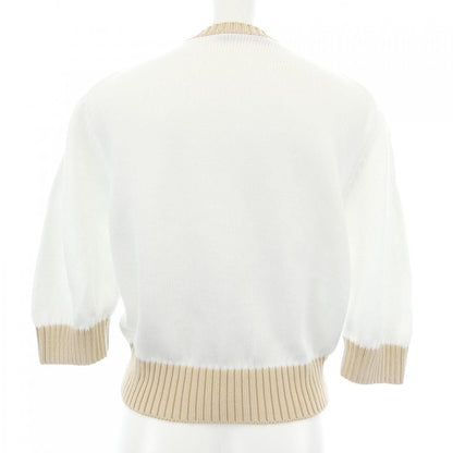 Prada Cotton Crew Neck Sweater Knit — view 2
