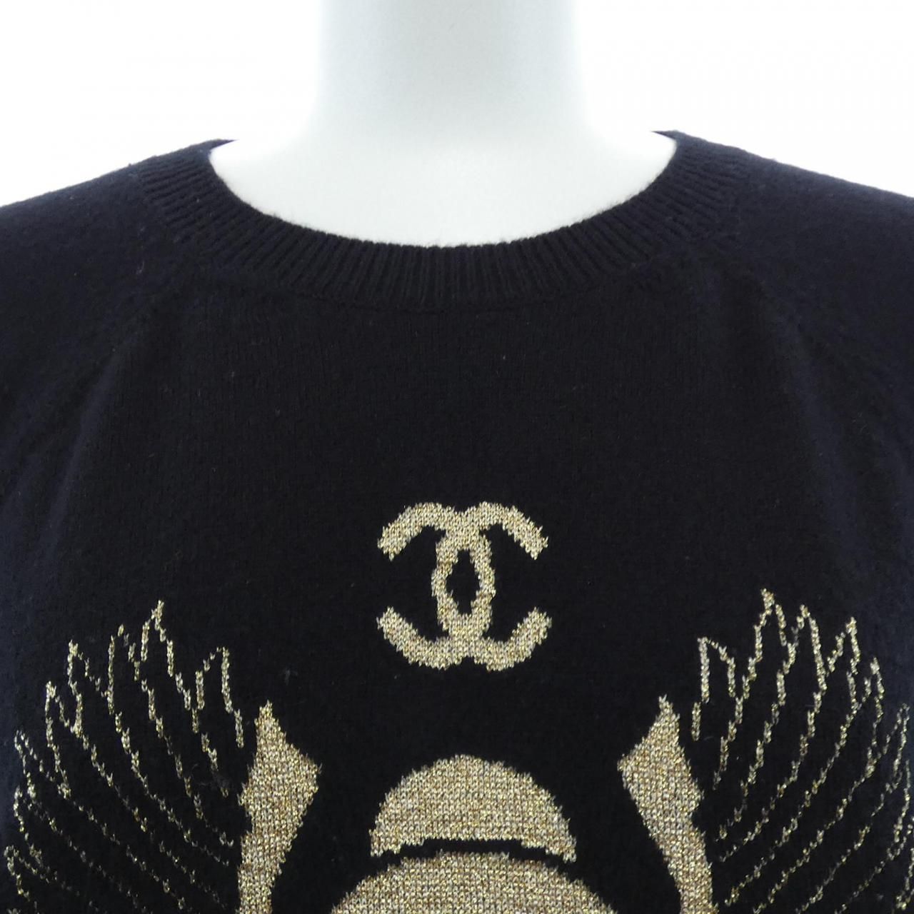 Chanel Knit Sweater Black — view 6