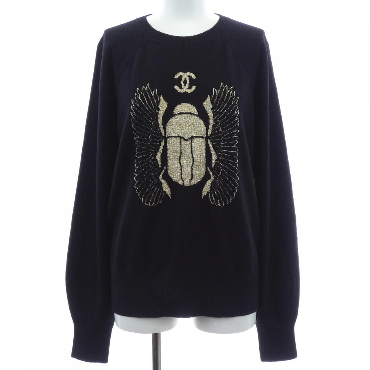 Chanel Knit Sweater Black