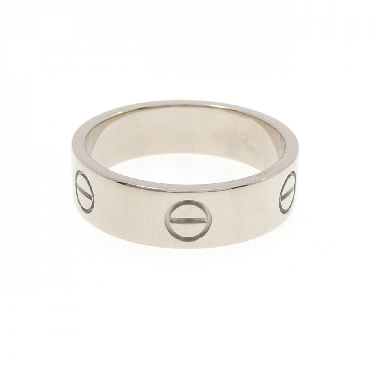 Cartier Love Ring White Gold — view 2