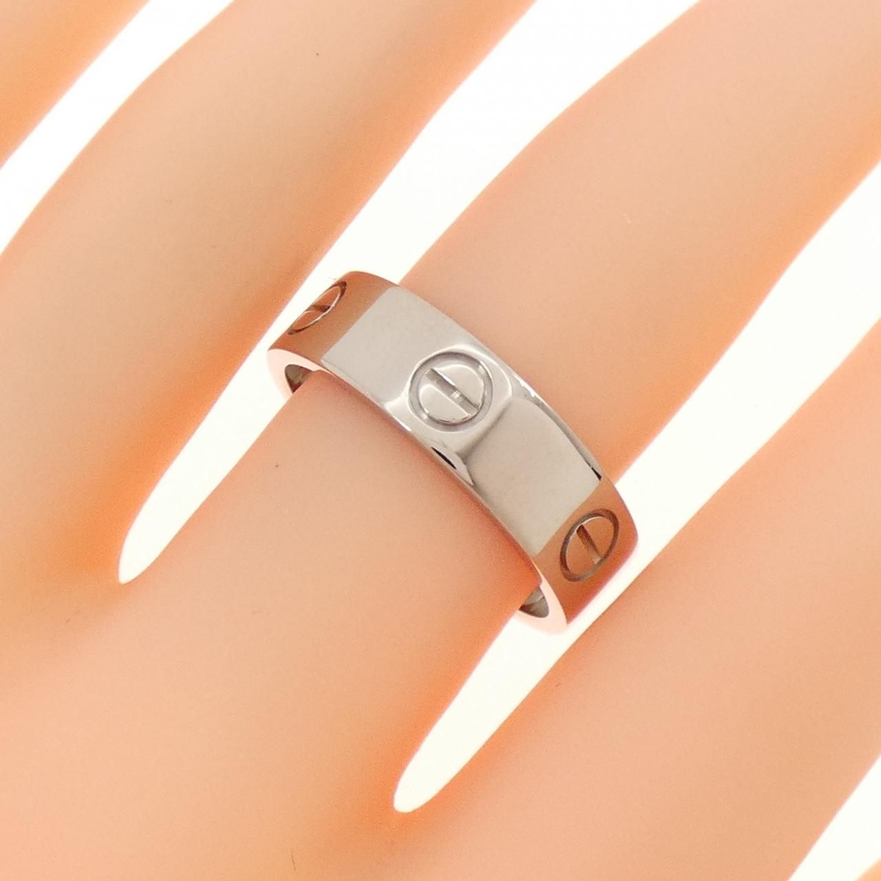 Cartier Love Ring White Gold — view 4